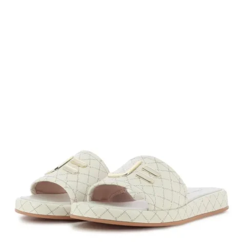 Дамски Равни Чехли JORGE BISCHOFF – J24823005002 OFF WHITE — снимка 3