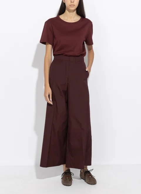 Широк панталон с централен фабричен ръб 'S Max Mara Smmepoca — снимка 2