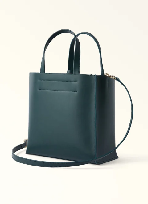 Чанта Tote Furla Divide It Dark Forest S — снимка 2