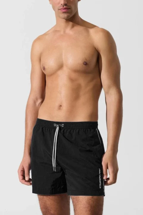 Бански Nautical Boardshort B2M46045 999 black — снимка 2