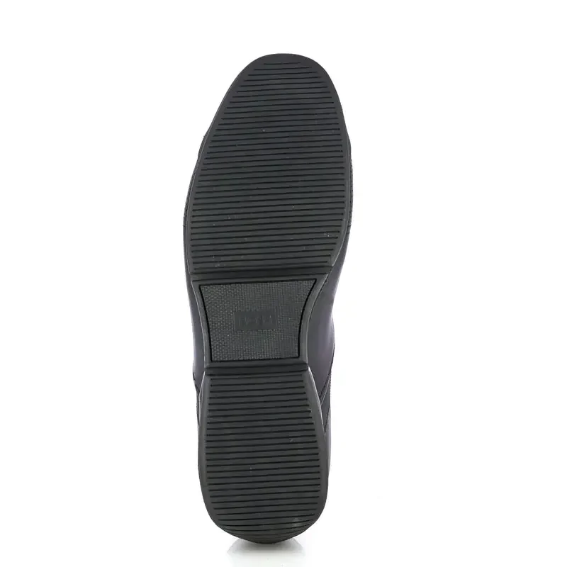 Мъжки Сникърс BOSS – 50498282 SATURN LOWP LUX4 A N BLACK — снимка 4