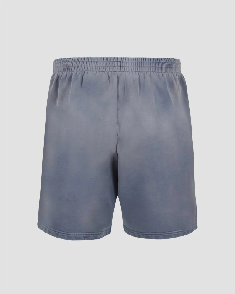 Political Campaign Sweat Shorts in Faded Blue — снимка 2