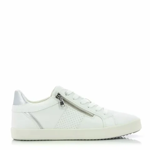 Дамски Сникърс GEOX – D366HE 229 D BLOMIEE WHITE/SILVER