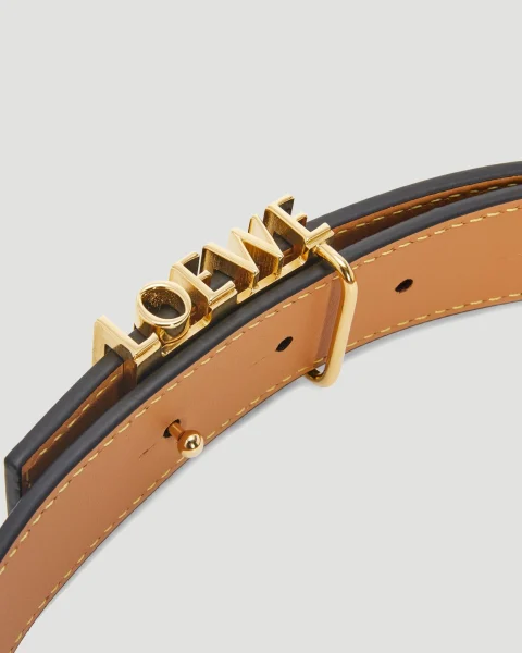 Loewe Graphic Belt in Smooth Calfskin — снимка 3