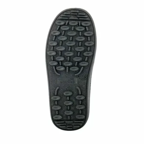 Дамски Спортни Боти MOSCHINO – JA24032G1FISY0000 NERO — снимка 4