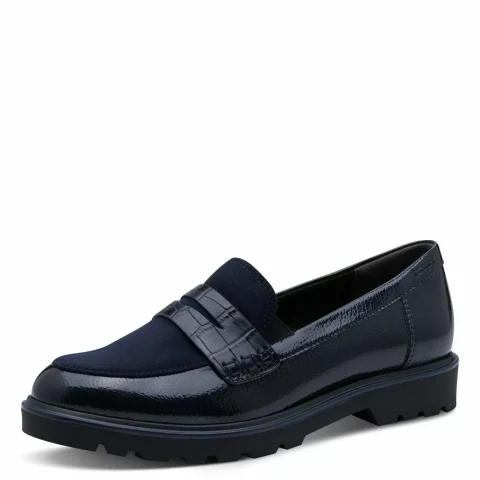 Дамски Лоуфър TAMARIS – 1-24312-41-805 NAVY — снимка 3