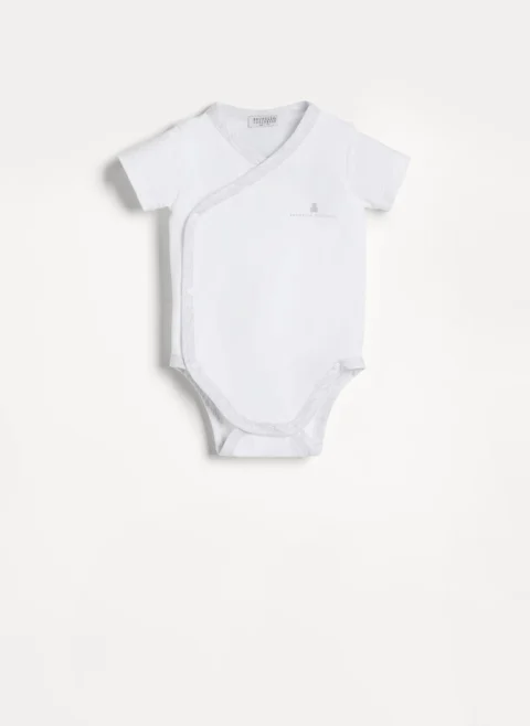 Бодита с контрастни кантове 'Bernie' Brunello Cucinelli Kids