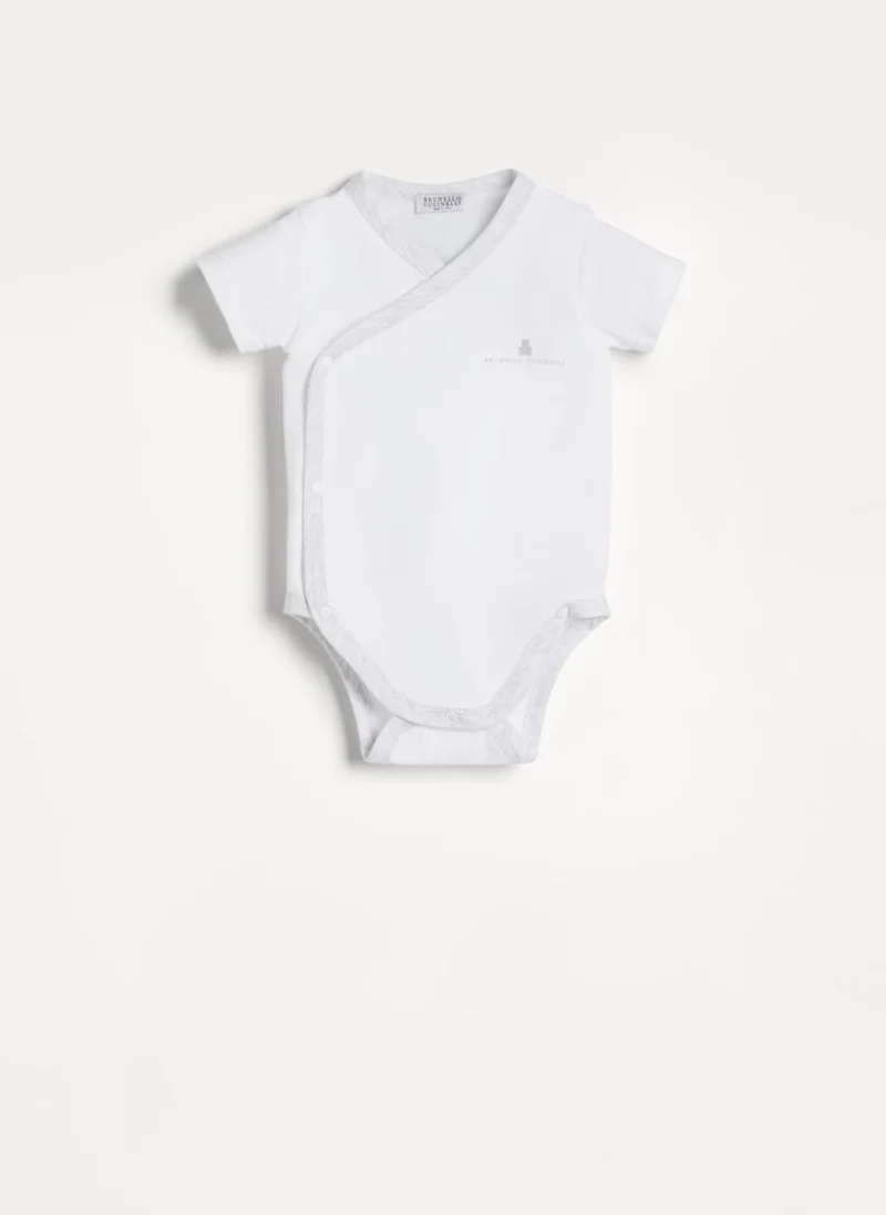 Бодита с контрастни кантове 'Bernie' Brunello Cucinelli Kids
