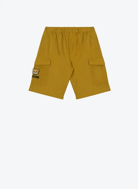 Къс панталон с бродерия 'Teddy Bear' Moschino Kids