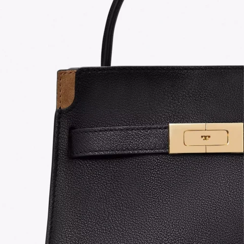 Дамска черна чанта Lee Radziwill TORY BURCH — снимка 10