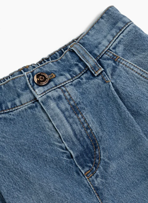 Деним с монили Brunello Cucinelli Kids 12 — снимка 3