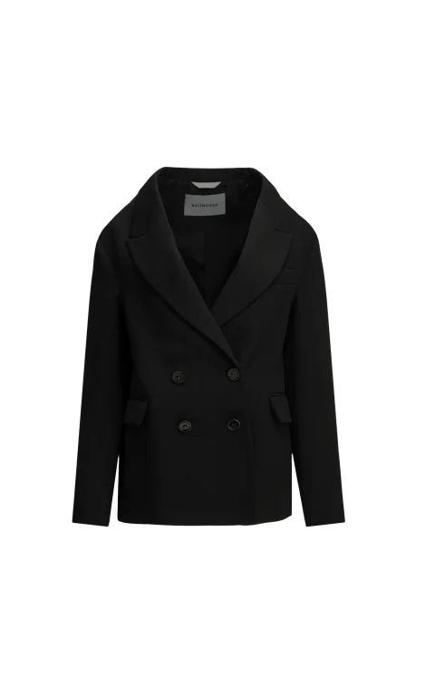 Stola Blazer in Black