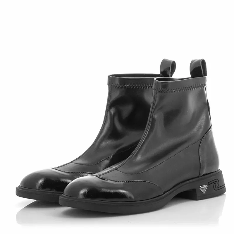 Дамски Равни Боти CARLO FABIANI – 253-705 BLACK — снимка 5