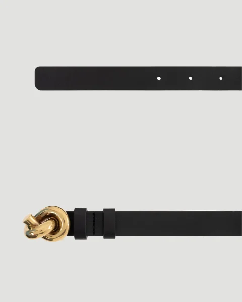 Black Leather Belt — снимка 2