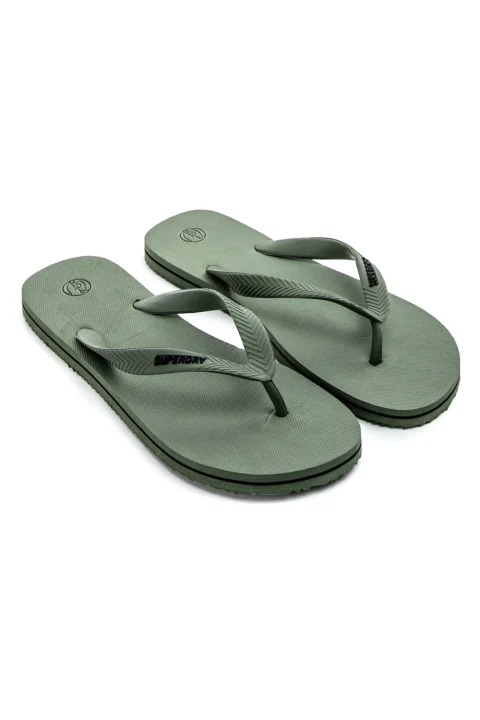 Flip Flops Ovin Vintage Classic Flip Flop MF310190A ztv olive khaki — снимка 2