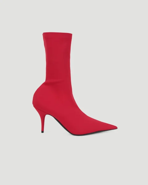 Knife Bootie in Red