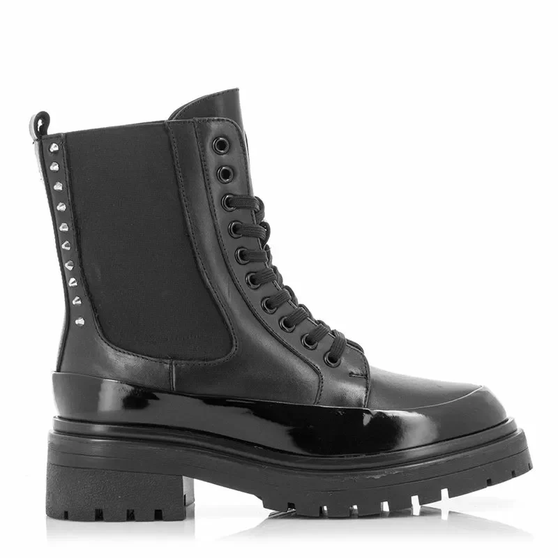 Дамски Кубинки APEPAZZA – F2COMBAT37/LEA CARLA-BLACK