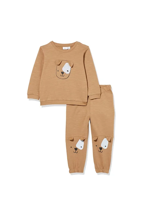 Set Суитчър Nbmbenjamin Ls Sweat Unb Set 13203747 17-1038 tcx tigers eye