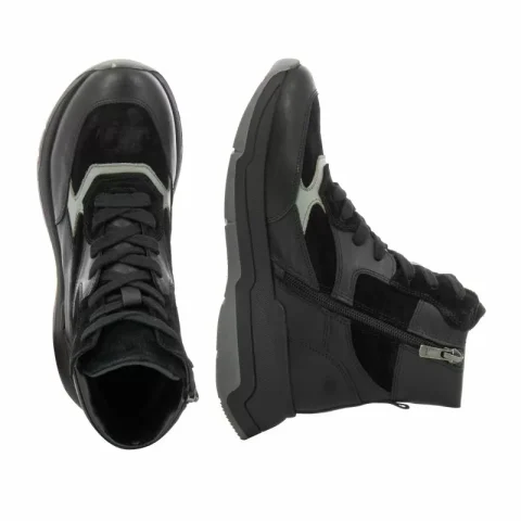 Дамски Спортни Боти CARLO FABIANI – 24700 BLACK — снимка 5