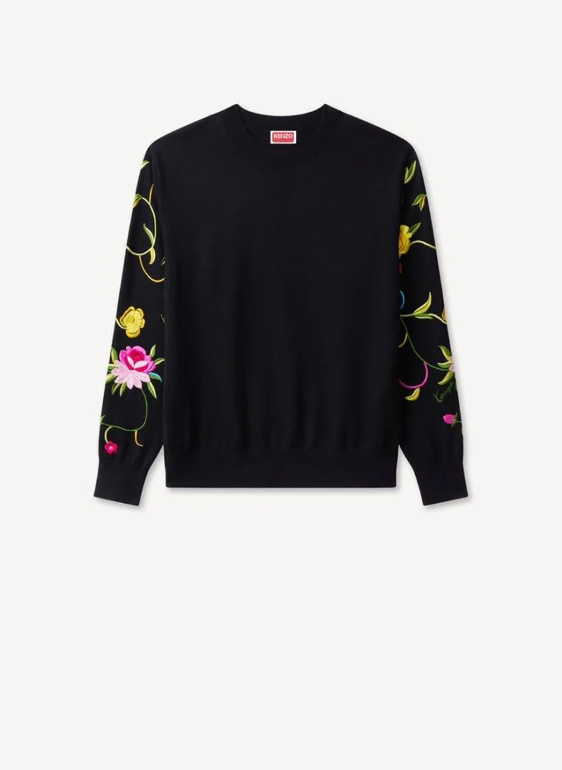 Пуловер с вълна и коприна 'Wildflower' Kenzo — снимка 5