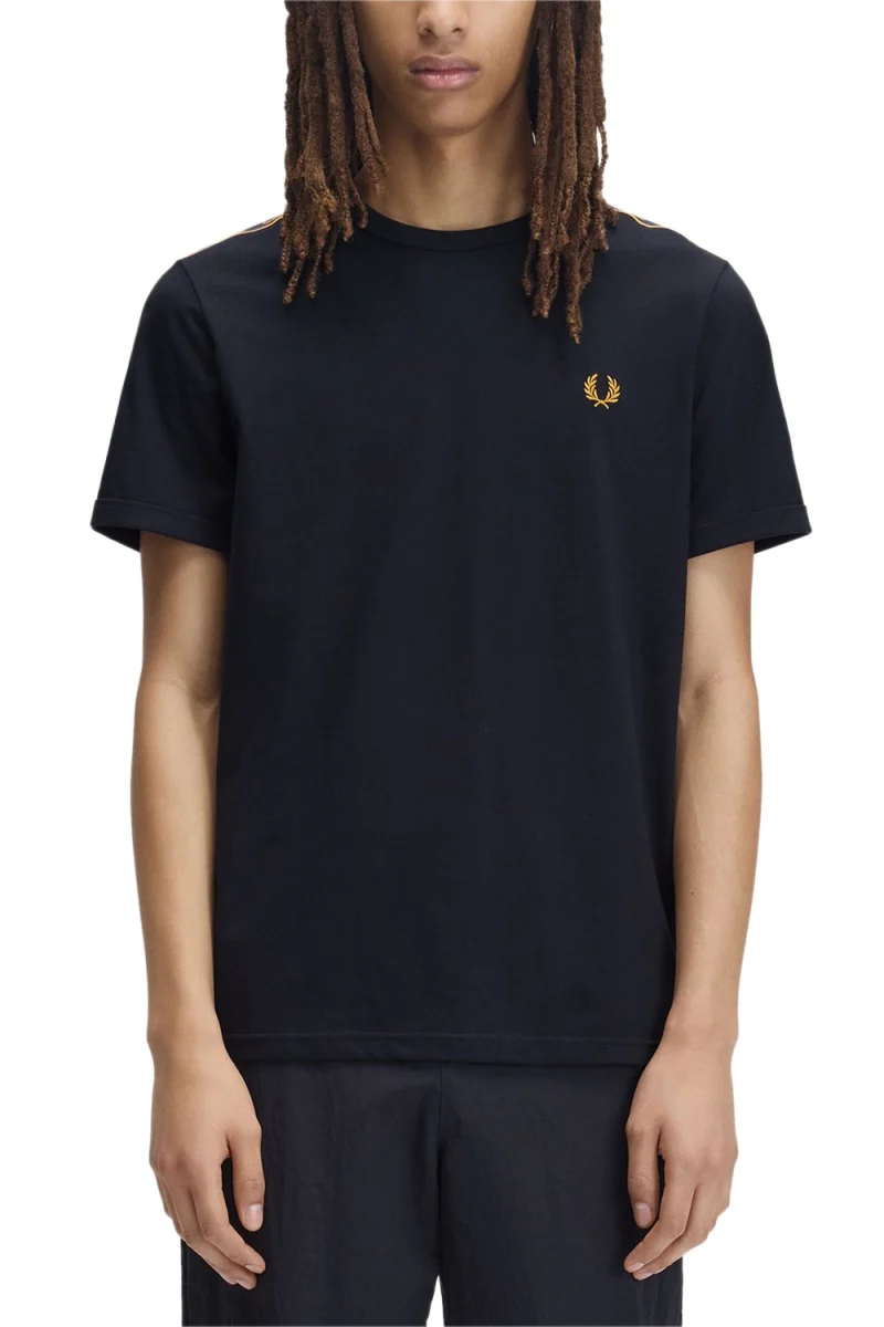 T-Shirt Contrast Tape Ringer M4613 51C navy