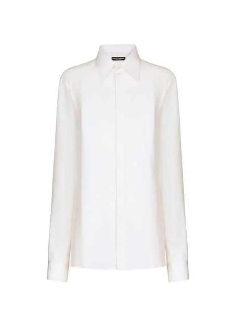 Риза 'Crepe de Chine ' Dolce&Gabbana — снимка 12