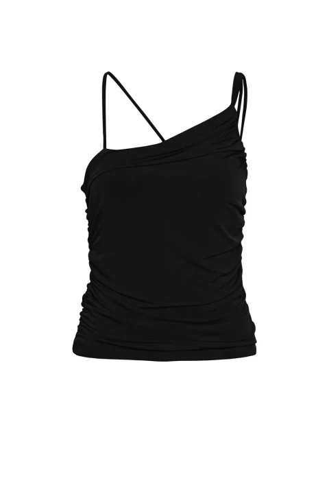 Top Vmezra Rouching Singlet Vma 10286955 C-N10 black