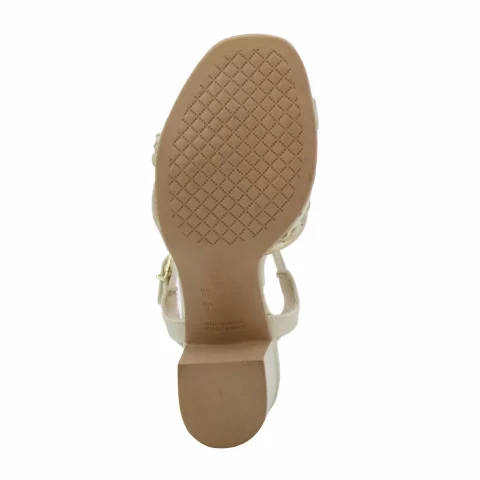 Дамски Сандали На Ток RAMARIM – 2431206 COCONUT/GOLD/NATURAL — снимка 4