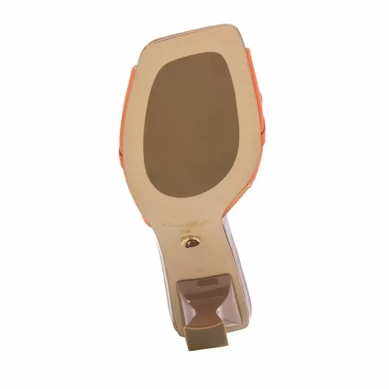 Чехли На Ток DONNA ITALIANA – 10575-652-783 NOBUK ORANGEADE MA — снимка 4
