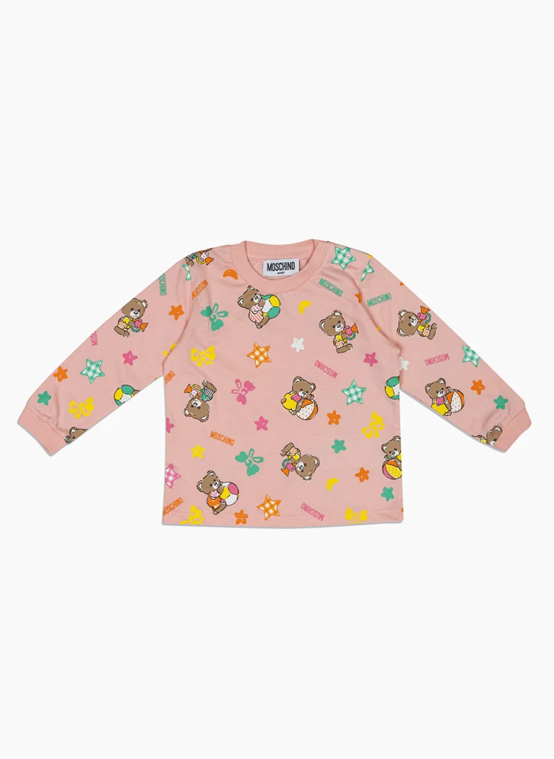 Спортен комплект от две части Moschino Kids — снимка 2