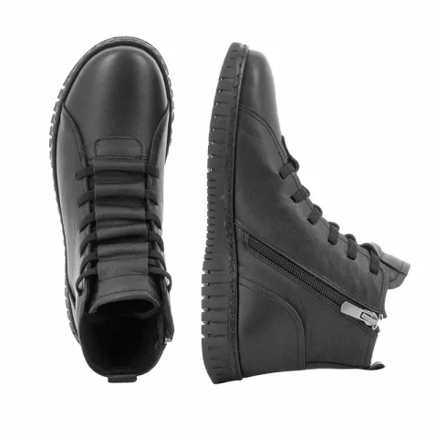 Дамски Равни Боти VERONELLA – 068-23662 BLACK — снимка 5