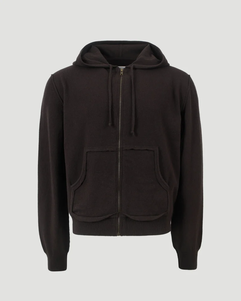 Décortiqué Cashmere Knit Hoodie
