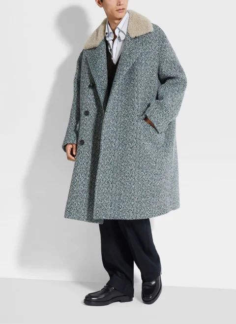 Палто от вълна и кашмир Zegna