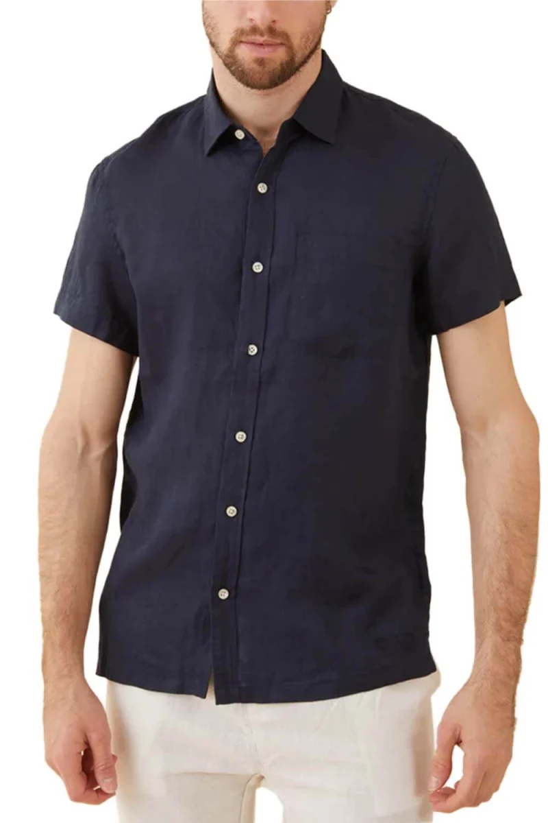 Риза Core Linen 180572 SC401 night