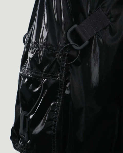 Belted Mini Dress in Black — снимка 4
