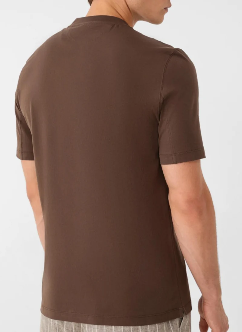 Тишърт 'Classic fit' Brunello Cucinelli — снимка 2