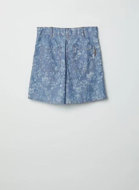 Бермуди от деним Brunello Cucinelli Kids 12