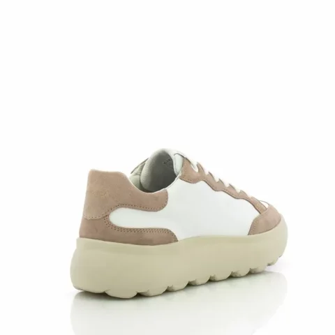 Дамски Сникърс GEOX – D55TCA D SPHERICA EC4.1 WHITE/NUDE — снимка 2