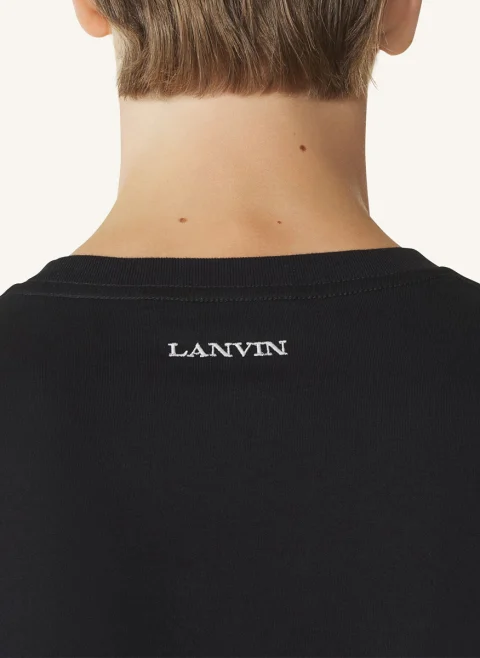 Тишърт с принт Lanvin — снимка 5
