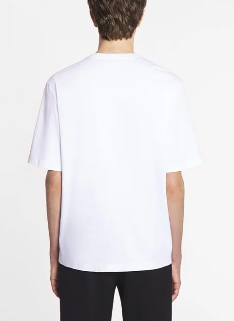 Тишърт с бродерия Lanvin — снимка 3