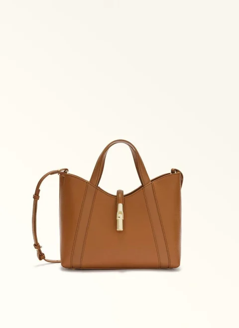 Чанта Furla Goccia Brandy