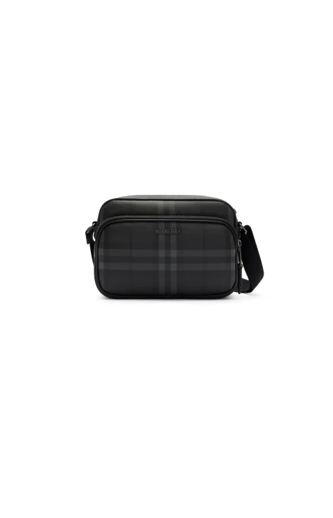 City Check Pocket Crossbody Bag