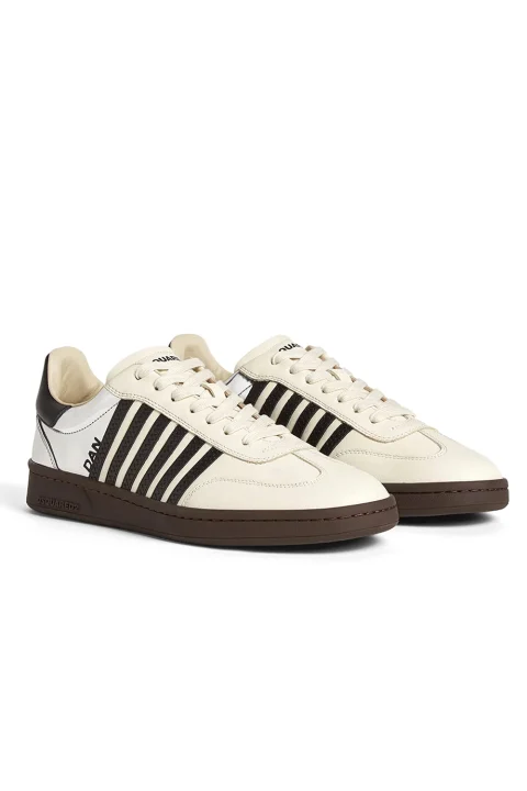 Sneakers SNM044201501451 M4133 latte+nero+silver — снимка 2