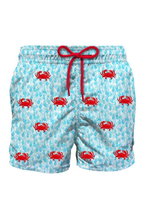 Бански Ultralight Embroidered Swim Short LIG0010-02012F mini crab drop 31