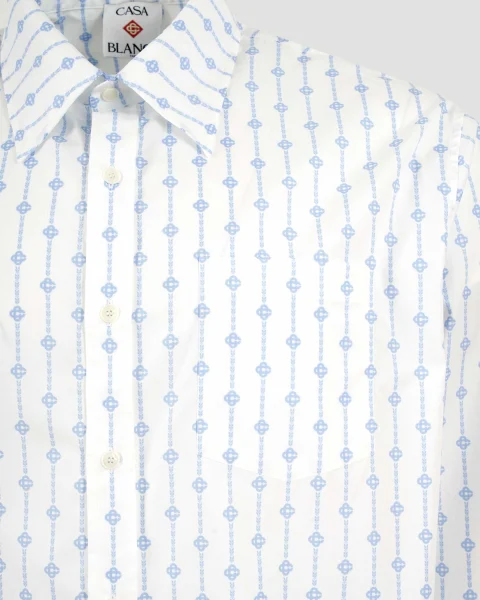 Monogram Oxford Shirt — снимка 3