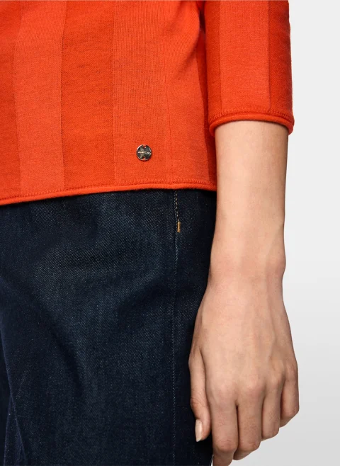 Фин пуловер Marc Cain Collections — снимка 11