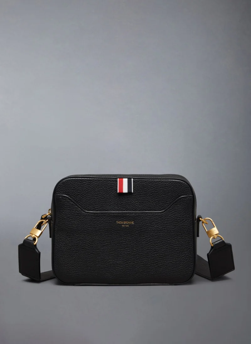 Малка кожена чанта 'Camera' Thom Browne