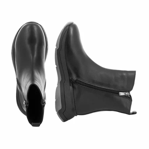 Дамски Равни Боти CARLO FABIANI – 241002 BLACK — снимка 5