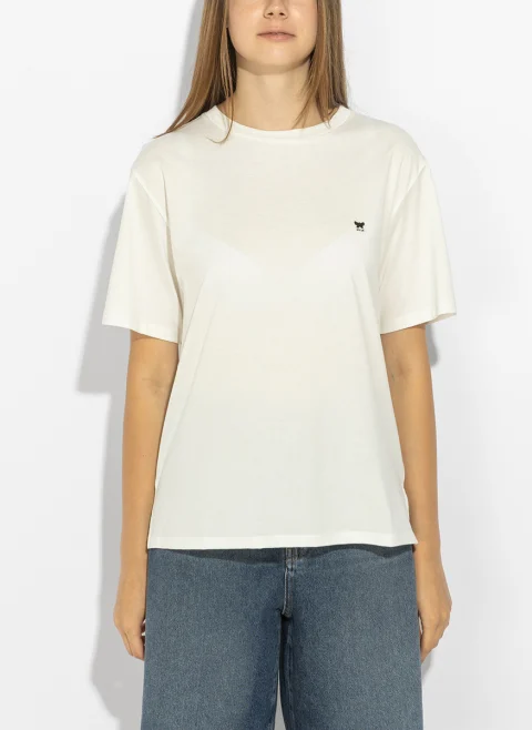 Тишърт с лого бродерия Weekend Max Mara Wkdvenaco — снимка 6