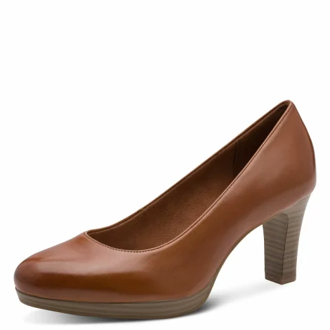 Токчета TAMARIS – 1-22410-41-305 COGNAC_2 — снимка 3
